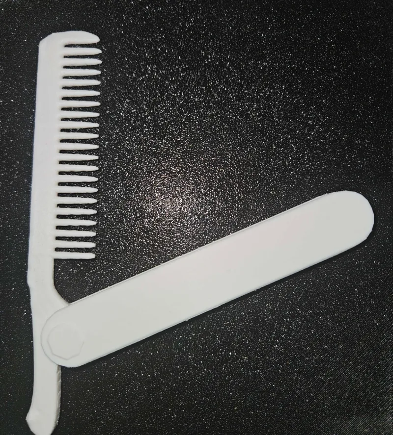 Folding Comb - Print in Place