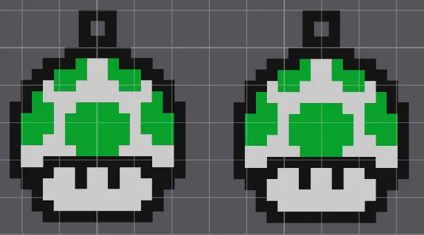 Mario 1UP Mushroom