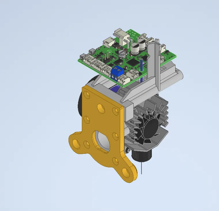 E3D toolchanger mount for Smart Orbiter v3.0