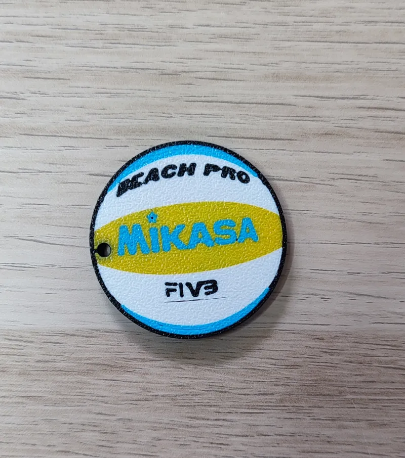 Volleyball Mikasa keychain