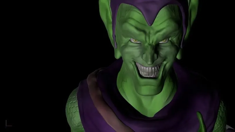 Green Goblin Bust