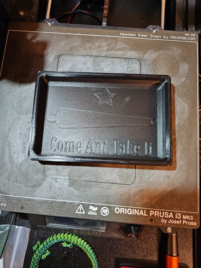 Come & Take It EDC Dump Tray 6"x4"