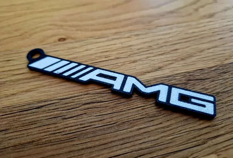 Mercedes AMG Logo keychain