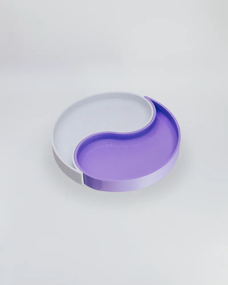 Yin yang plate 