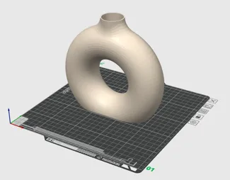 Vase circle hole