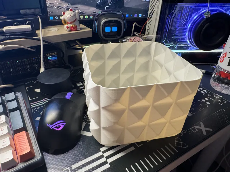 Box vase mode