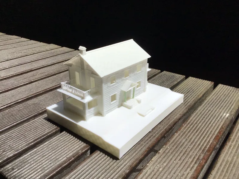 The Lexington 1:100 scale - Sears Home Kit