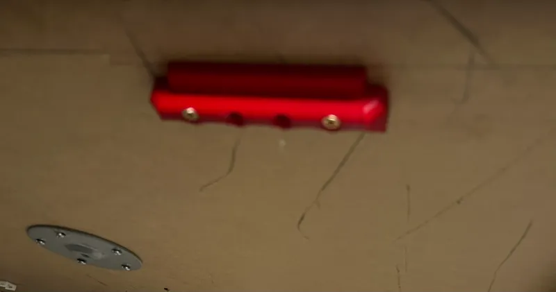 Under desk pull handle 