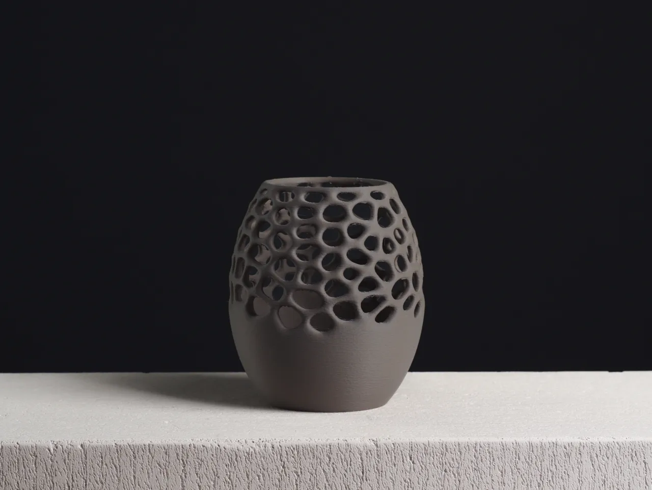 Voronoi Pencil Holder Cup, Office Desk Organizer view 2