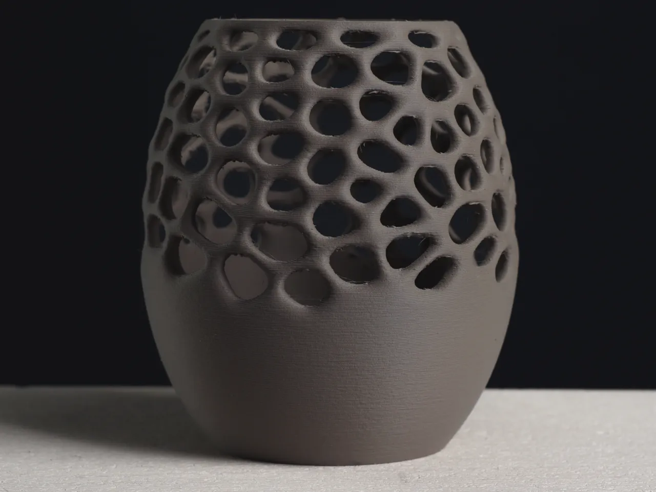 Voronoi Pencil Holder Cup, Office Desk Organizer view 3