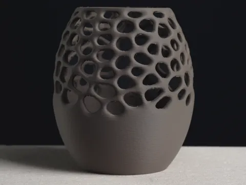 Voronoi Pencil Holder Cup, Office Desk Organizer view 3