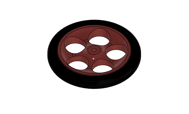 Wheel for RC plane