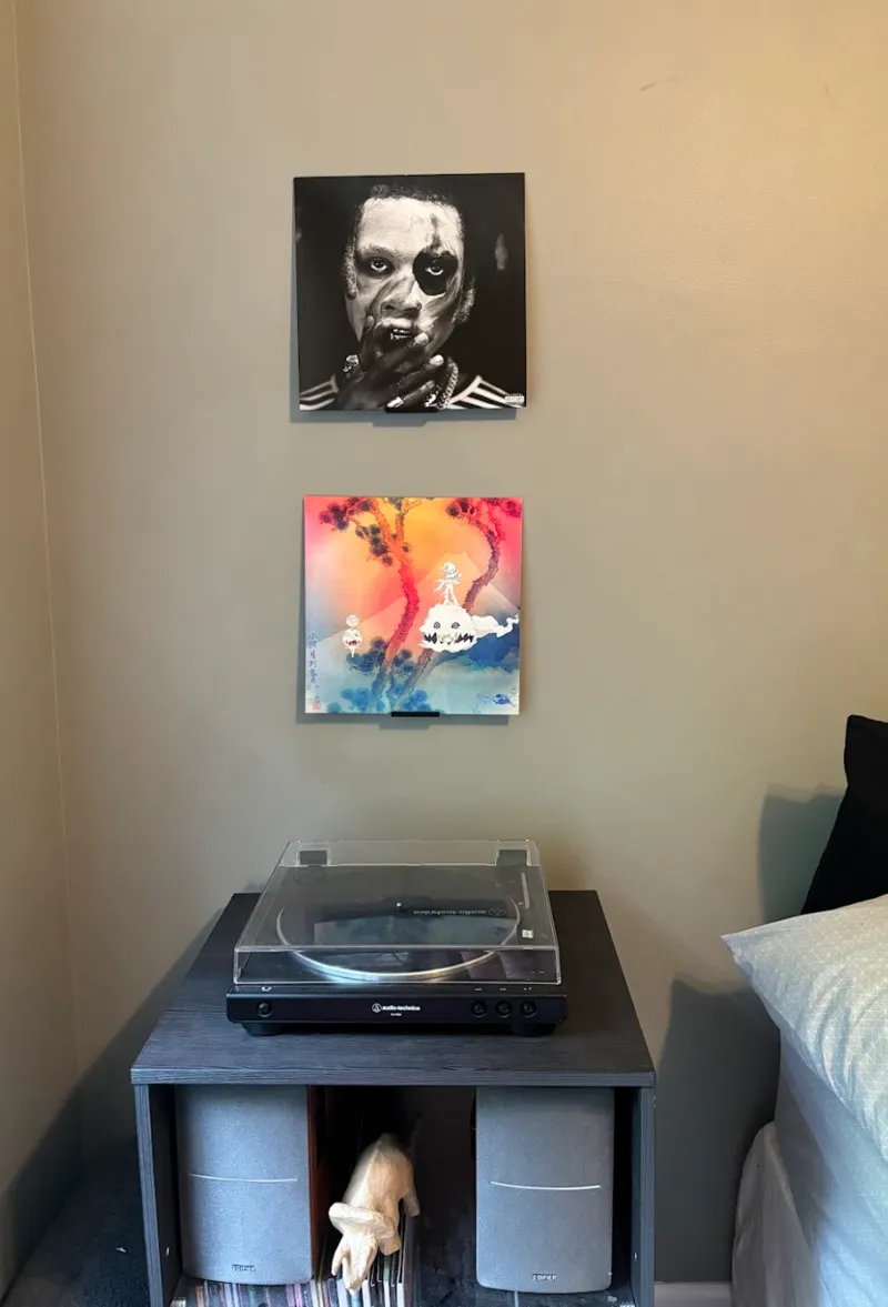 Vinyl Wall Shelf