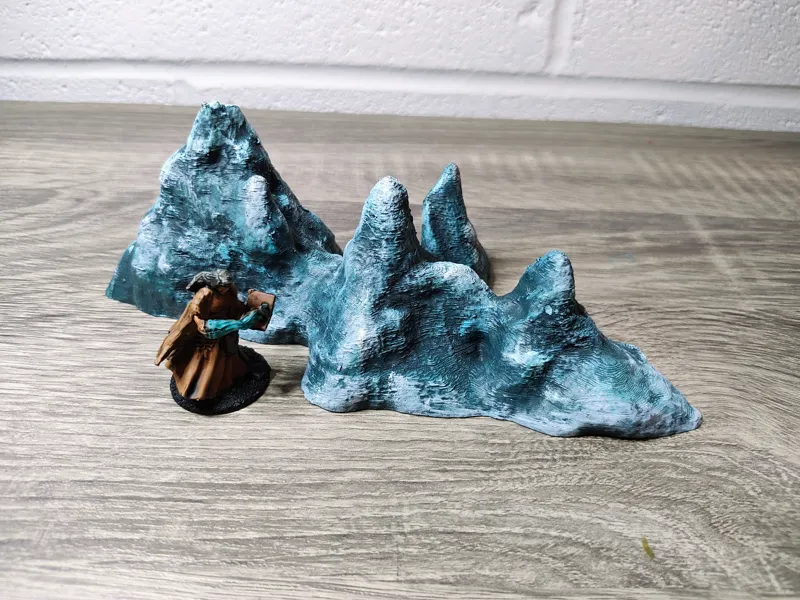 Gaming Scatter Terrain - Rocky Ridge