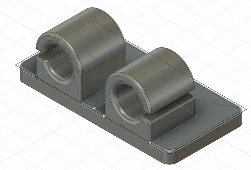 Easy to print Cable Holder