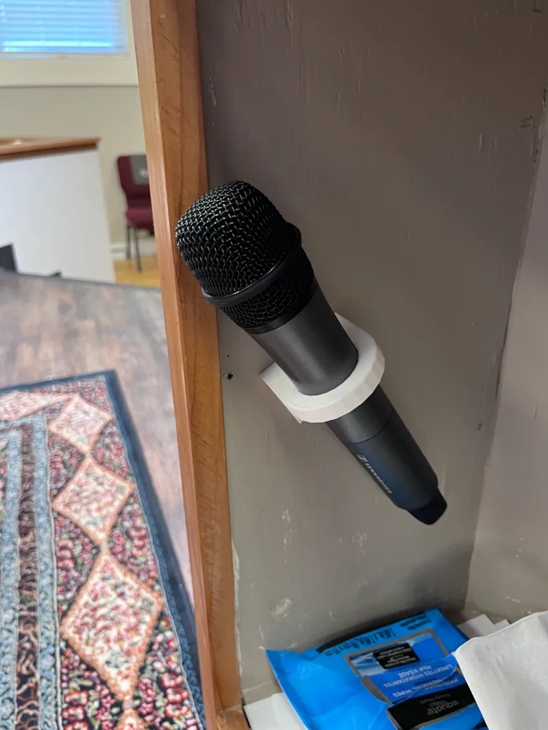 Wireless Microphone Holder Mount