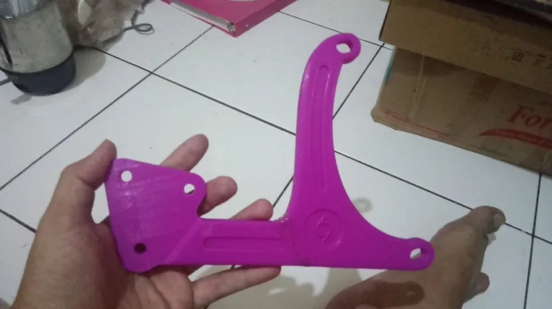 bracket knalpot for vespa matic