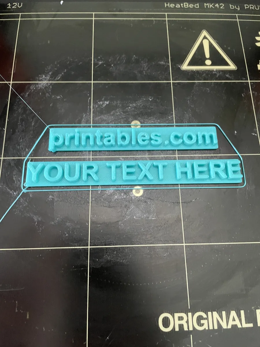 Custom Text Generator - Free 3D Print Model - MakerWorld