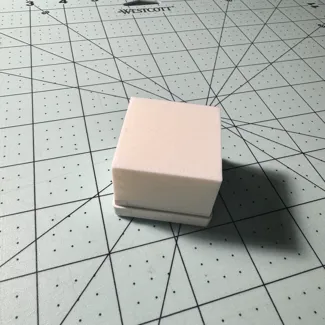 Silhouette Mint stamp block (30mm x 30mm)