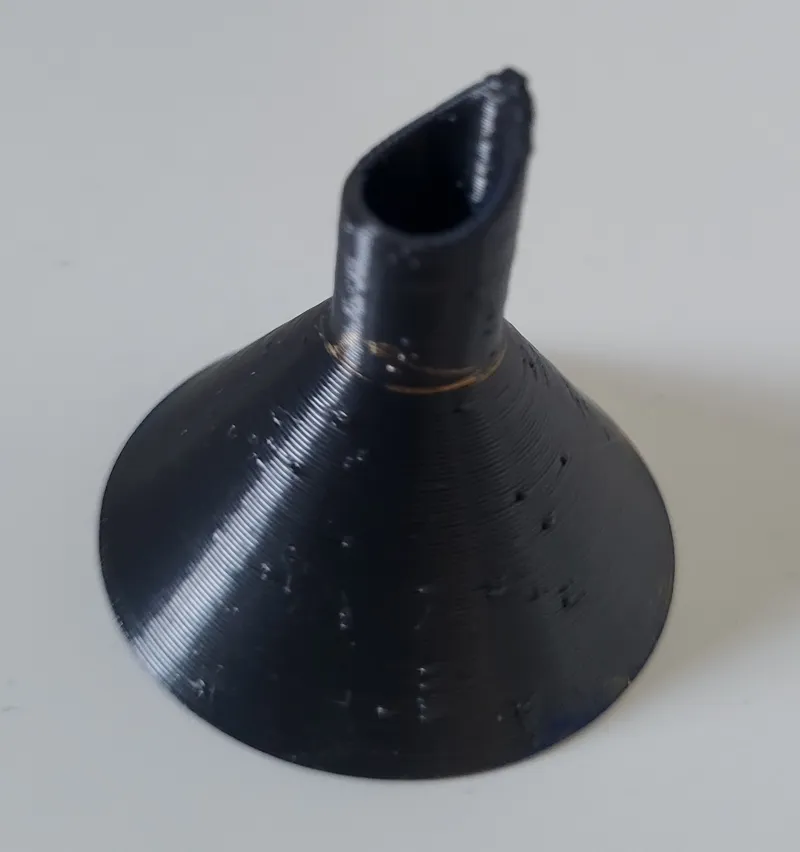 Small funnel for dropper bottles