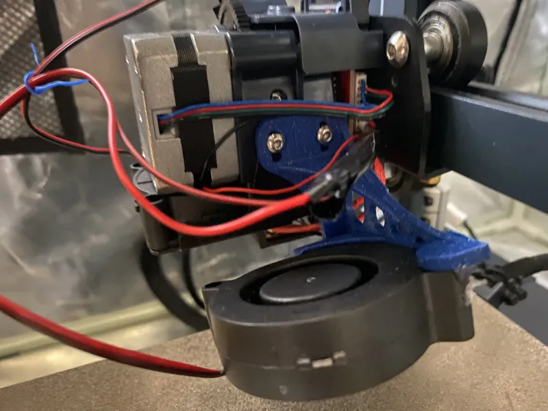 5015 FAN DUCT FOR ELEGOO NEPTUNE 3 PRO/PLUS/MA