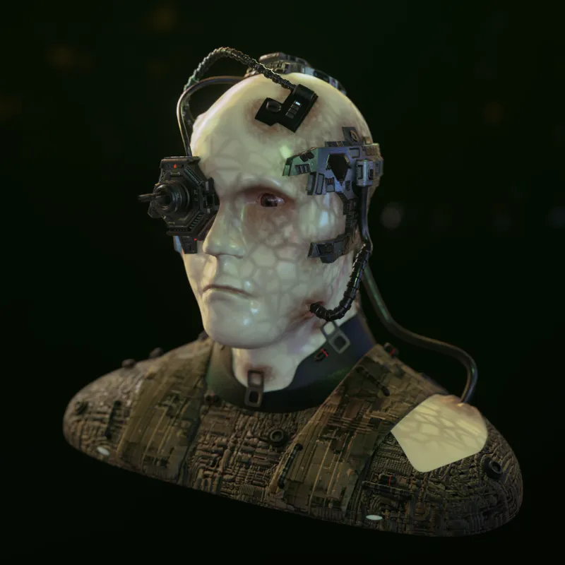 Borg drone (bust)