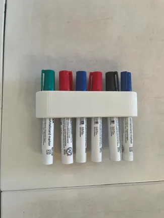 whiteboard pen holder for six pens