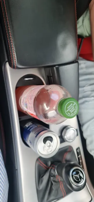 Mercedes-Benz SLK R172 350 cupholder