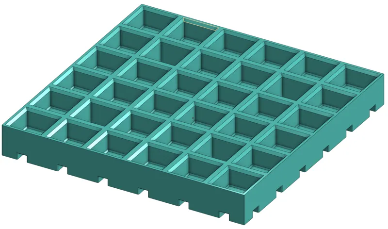 Dungeon Block Base Grids with GridLink Connectors