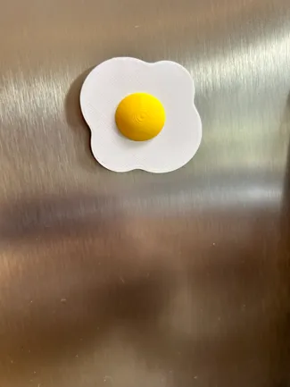 FRIED EGG MAGNET