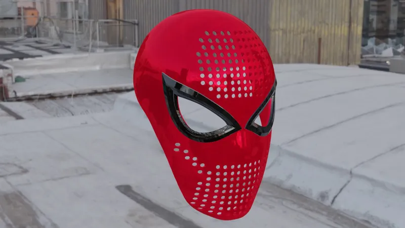 Custom Spiderman Faceshell