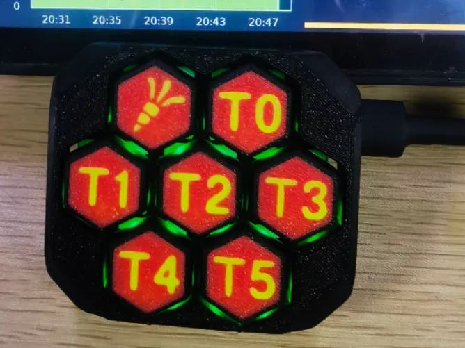 BIGTREETECH HBB按键板键帽 兔子多色HAPPY HARE通道键帽