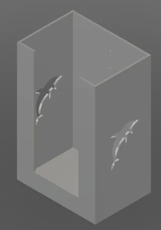 Glove Box Holder - Dolphin