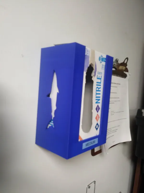 Glove Box Holder - Shark