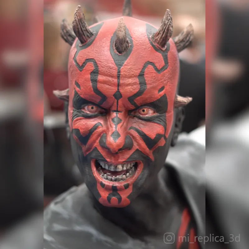 Darth Maul Mask. 25TH ANNIVERSARY - PHANTOM MENACE