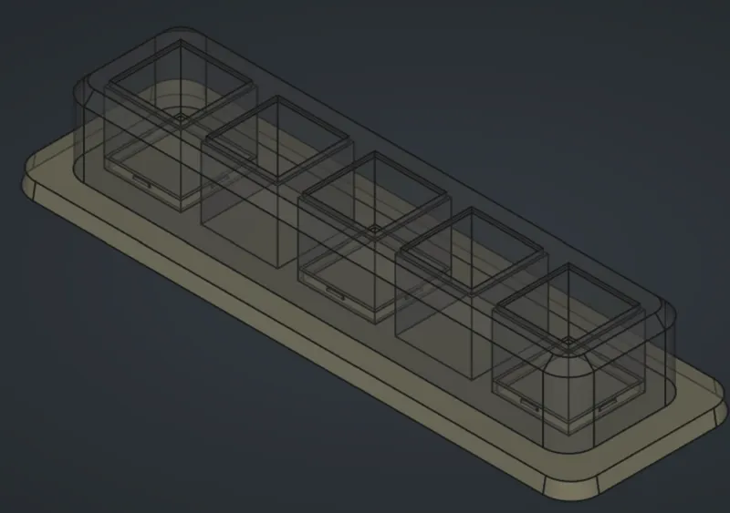 Keycaps presentation podium/ switch tester