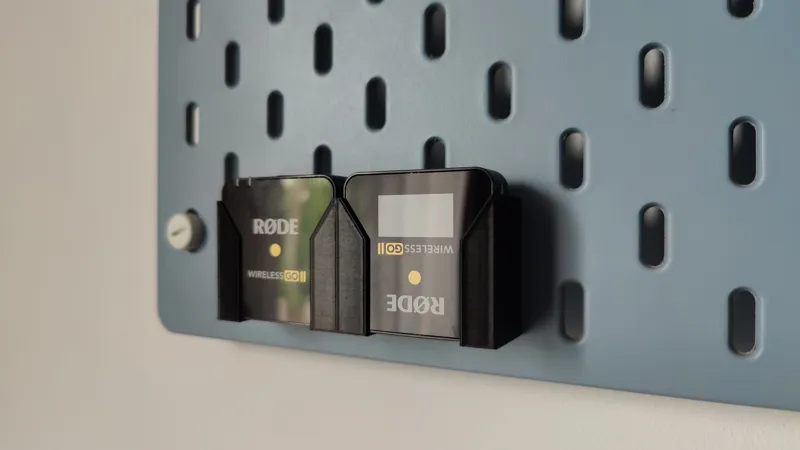 RODE Wireless GO II Skadis holder 