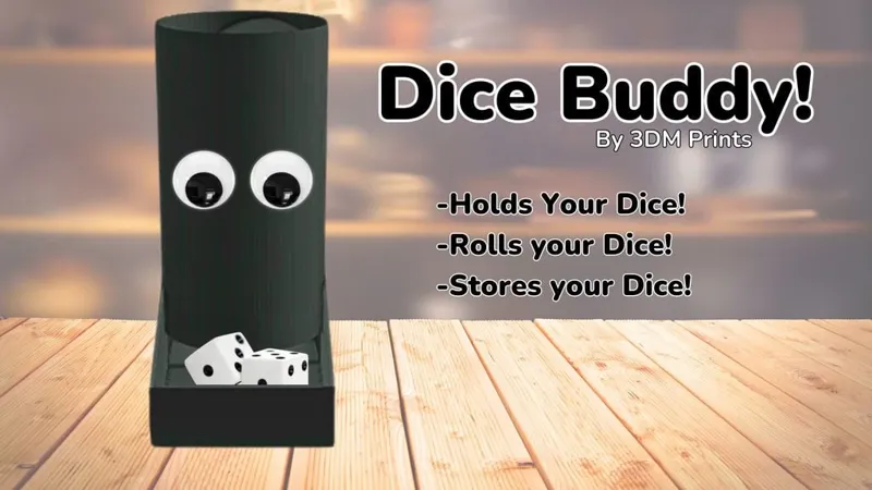 Dice Buddy - The All-in-One Dice Tower!