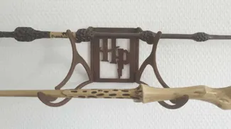 Harry Potter - 2 Wands wall Display