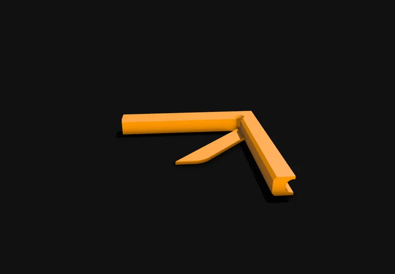 Angle center 45mm x 45mm