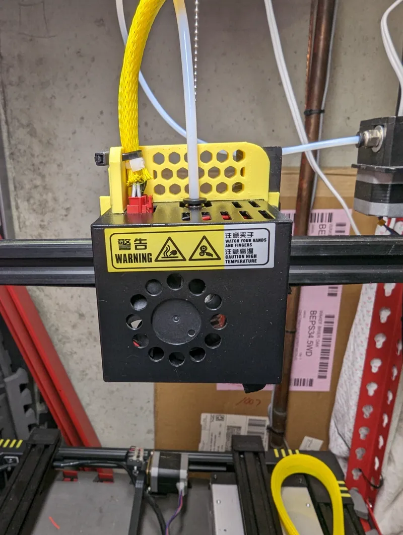 Chiron Hotend Strain Relief