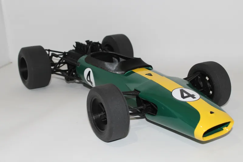 1:8 SCALE - 1967 FORMULA RACECAR