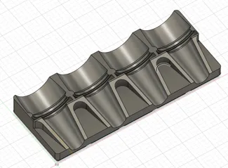 Gridfinity ISO30 Collet Chuck Tool Holder