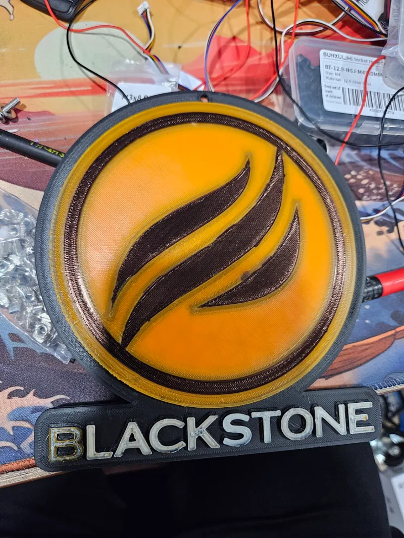 Blackstone Swag Necklace