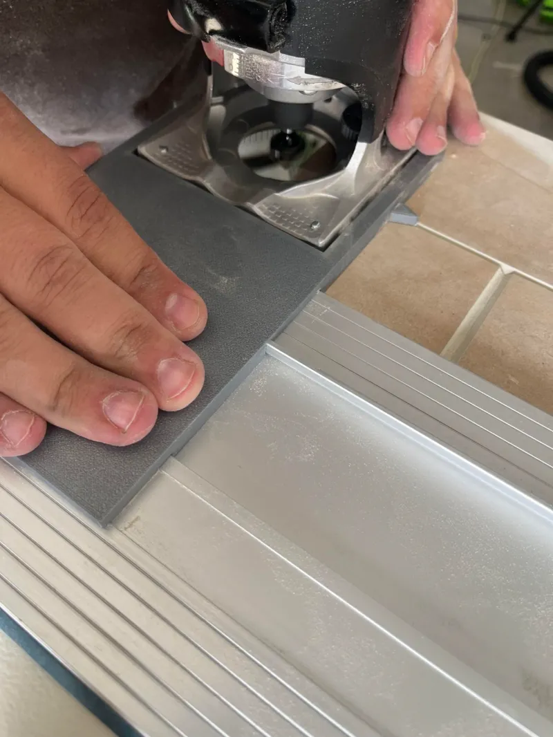 Bosch Palm Router Track Sled