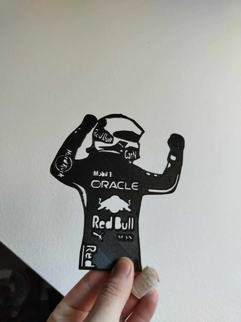 Max Verstappen silhouette