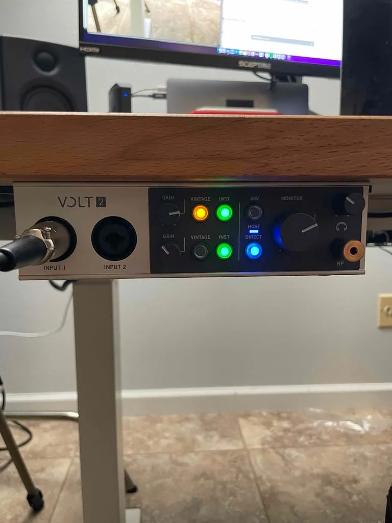 Under Desk Mounting Brackets for VOLT 2 INTERFACE