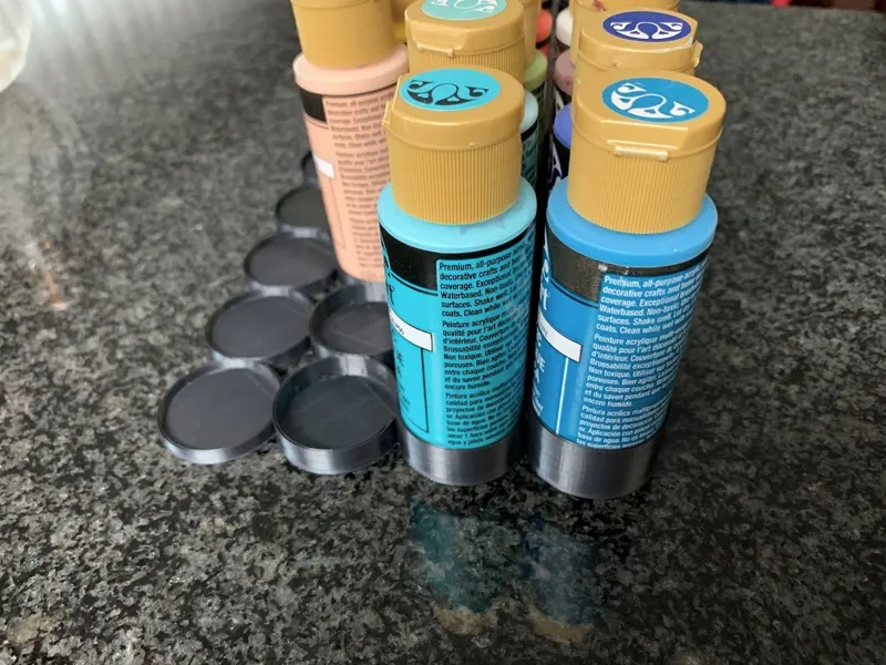 Paint bottle stand