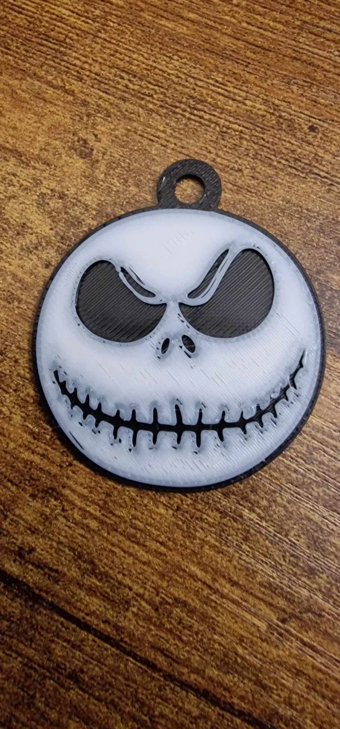 Jack skeleton key ring