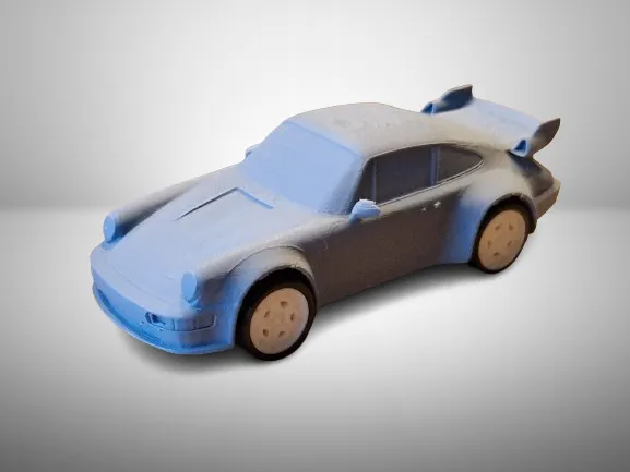 Porsche 911 Turbo (964) No Spoiler - Multi part